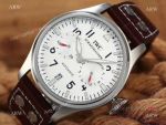 IWC Schaffhausen Portugieser Men Watch SS Brown Leather 44mm